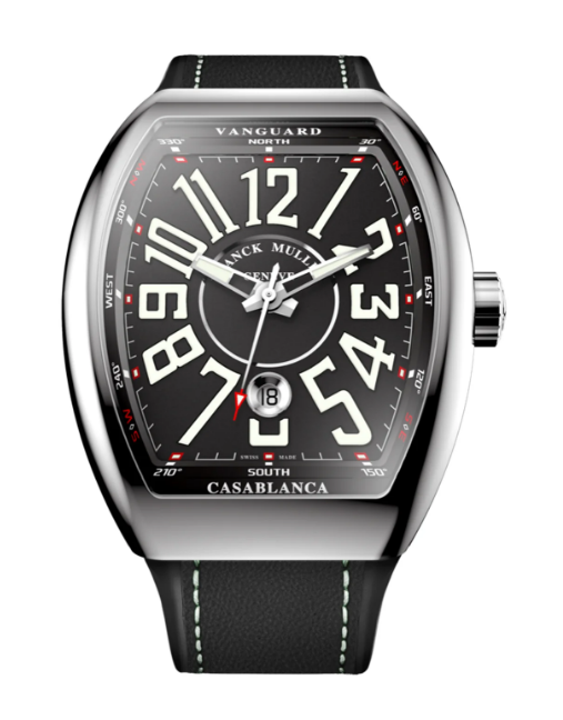 Best Franck Muller Vanguard Casablanca V 41 SC DT CASA AC CASA BLK TR (NR) Replica Watch